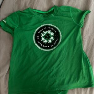 Shamrock shuffle 2025 dry fit tshirt